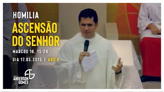 HOMILIA Solenidade da Ascensão do Senhor Mc 16 1520Ano B  17052015 [upl. by Foster]