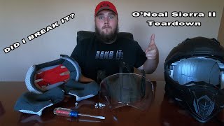 ONeal Sierra II Helmet Teardown [upl. by Adah]