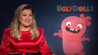 Kelly Clarkson Raw Interview UglyDolls [upl. by Barber692]