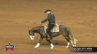 2017 NRHA Futurity Champions – Face The Attitude and Craig Schmersal [upl. by Othe]