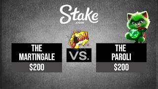 Martingale vs Paroli Betting Systems on Stakes Mines 200 Challenge 💰💥 [upl. by Hardner]