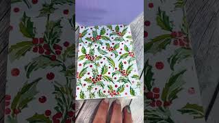 Satisfying Layering Stencil Technique  Christmas Cardmaking Inspiration from Lou Collins [upl. by Stover189]