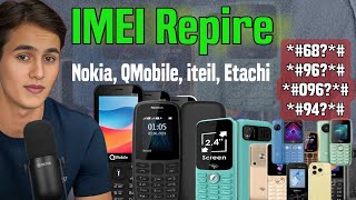 IMEI Repire All kypide mobile in 2024 Nokia iteil QMobile Etachi Repire IMEI number [upl. by Knuth]