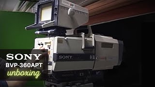 Sony BVP360 unboxing [upl. by Trela]