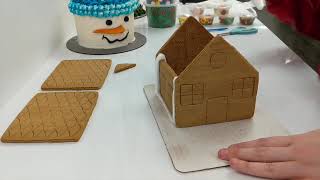 Gingerbread House Assembly [upl. by Assin]