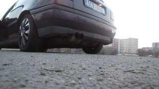 Volkswagen Golf III MK3 18 exhaust sound and Review [upl. by Lertsek]