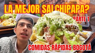 🍟 Buscando la MEJOR COMIDA RÁPIDA de BOGOTÁ 😈 Capítulo 1 Salchipapa Monstruosa  Jotta Roast Burger [upl. by Eduj]