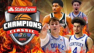 Champions Classic CBB Preview and Bets 🏀🏀🏀 [upl. by Remot]