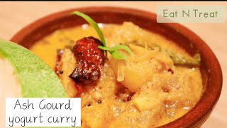 Ash Gourd Curry  White pumpkin and yogurt curry  Easy Moru Curry  Kerala Style Curry [upl. by Adnylem140]