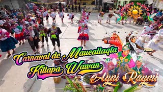 Carnaval de Maucallaqta Socos  Ayacucho  Killapa Wawan  Ayni Raymi 2024 [upl. by Kcam]