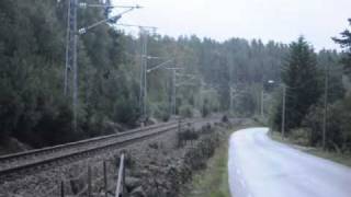 Heavy diesel locomotive sound at full throttle [upl. by Connett504]