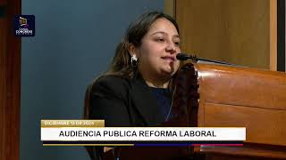 AUDIENCIA PÚBLICA REFORMA LABORAL  DICIEMBRE 13 DE 2024 [upl. by Eiral668]