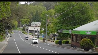 【4K】Driving in Melbournes Dandenong Village as the sun sets [upl. by Ikiv]