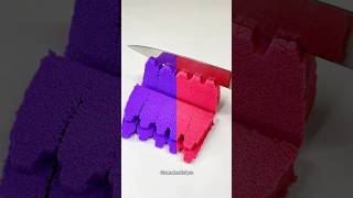 😍🫠Cutting Kinetic Sand The Most Satisfying Thing Youll See Today shorts kineticsand asmr [upl. by Jaddan]