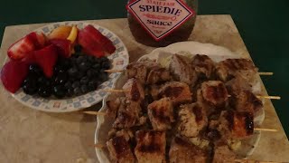 Greek pork souvlaki [upl. by Marijo]