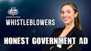 Honest Government Ad  A Message to Whistleblowers [upl. by Aeila868]