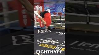 Israil Madrimov SHOWS Terence Crawford SLICK BACKFLIP KNOCKOUT SHOT CELEBRATION [upl. by Libenson]