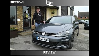 2017 VW Golf GTD Review BetterCar [upl. by Elleb901]