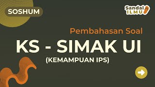 Pembahasan Soal SIMAK UI Tahun 2013  TKA Soshum  531  Nomor 2  Ekonomi Pendapatan Nasional [upl. by Akerahs]