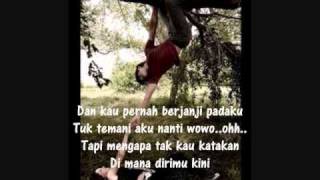 Adinda  Wali Band Lyric [upl. by Ahsilad]