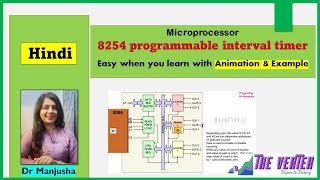 8254 programmable interval timer full course in hindi  Dr Manjusha Deshmukh [upl. by Ardrey]