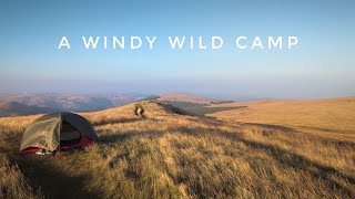 A windy wild camp [upl. by Devitt]