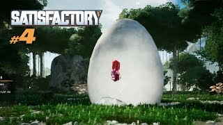 Satisfactory  Ep4  What is This Giant Egg [upl. by Aelat]