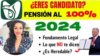 Pensiones Ley 97 al 100 ¿Real Y requisitos para 2024 [upl. by Ennaimaj]