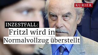 quotDieser Mensch ist nicht gefährlichquot Josef Fritzl wird in Normalvollzug überstellt [upl. by Giardap]