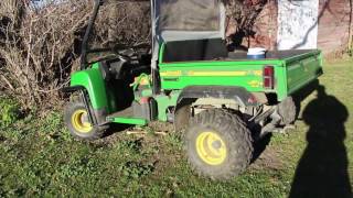 Cold Start John Deere Gator Diesel 2006 HPX 4X4 [upl. by Paik]