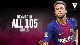 Neymar Jr  All 105 Goals For FC Barcelona  Welcome To PSG  2013  2017 HD [upl. by Clapp973]