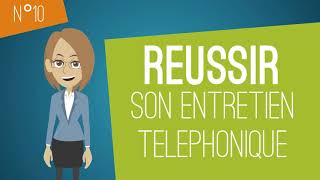 La minute emploi N°10  réussir son entretien téléphonique [upl. by Hughmanick]