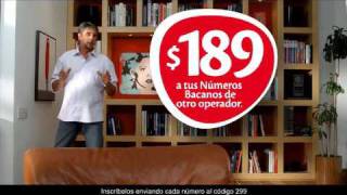 Comercial números bacanos Tigo REF Offnet [upl. by Norri150]