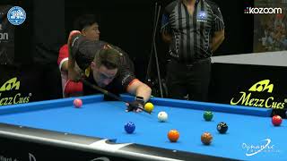 Final 8Ball Sanchez Ruiz vs Mario He  2024 Dynamic European Pool Championships [upl. by Kolnick667]