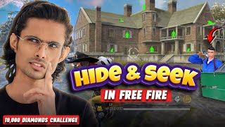 HIDE amp SEEK in Free Fire 😨 Bermuda ൽ HIDE amp SEEK കളിച്ചപ്പോൾ 😂 RASHIQ DB [upl. by Ronny]