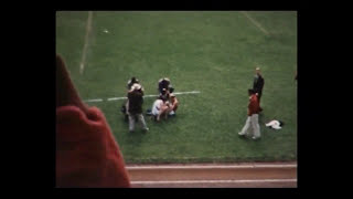 Emil Zatopek after the 5000m race HELSINKI 1952 Amateur Footage [upl. by Magulac]