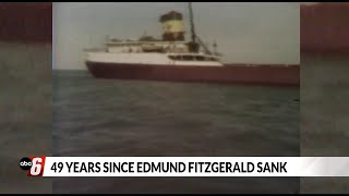 49 years since the sinking of the Edmund Fitzgerald that killed 29 [upl. by Onidranreb]