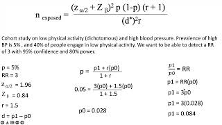 Cohort Sample Size Calculations [upl. by Bowes]