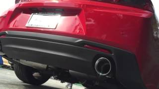 2016 Camaro SS Chevy Performance Exhaust AxleBack [upl. by Ahsenroc]