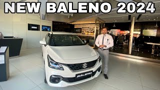 Baleno 2024 white zeta model  Huge discount on Baleno  New Baleno 2024 [upl. by Johnsson449]