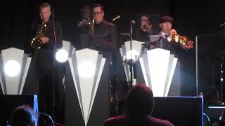 Big Bad Voodoo DaddyMr Pinstripe Suit Temple Live 100424 [upl. by Tomchay]