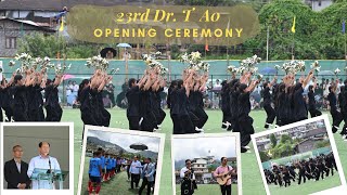 Dr T Ao Trophy 2024 Opening Ceremony TuensangNagaland [upl. by Nnyrb]