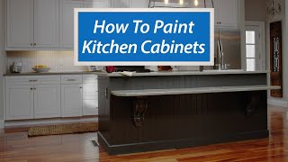 Ask SW How To Paint Your Kitchen Cabinets in 5 Easy Steps – SherwinWilliams [upl. by Codel765]