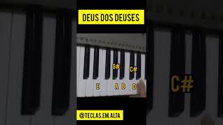 Deus dos deuses  Simplificado fy piano estudarpiano [upl. by Pheni]