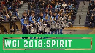 Spirit Winter Percussion 2018 Snare Break [upl. by Russ]