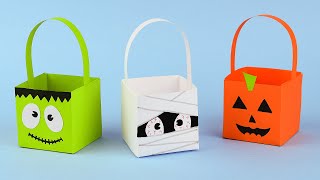 Lavoretti di carta per Halloween fai da te  DIY Paper craft ideas [upl. by Katy]