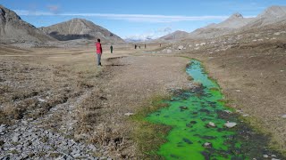 Hydrogéologie  Traçage à la fluoresceïne de la perte du lac de Lignin [upl. by Aliehc306]