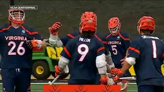 Virginia vs Johns Hopkins  2024 NCAA Mens Lacrosse Tournament  Quarterfinal Highlights [upl. by Zetrom]