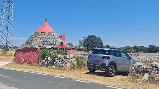 Driving Matera to Alberobello 알베로벨로 [upl. by Loats]