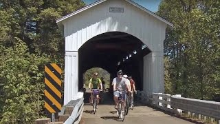 Grants Getaways Cottage Grove Scenic Bikeway [upl. by Alemac]